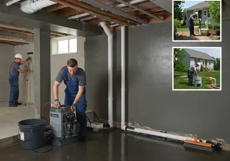 Basement Waterproofing and Flood Prevention process in Goldendale, WA